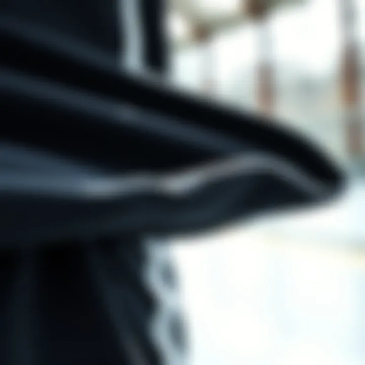 Close-up of Aeroready fabric showcasing moisture-wicking technology