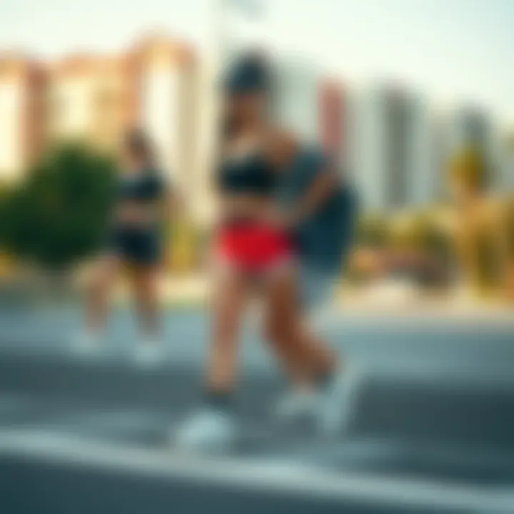 Sporty combinations with Adidas summer footwear