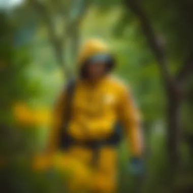 Fashionable outdoor attire complementing Adidas Terrex R3