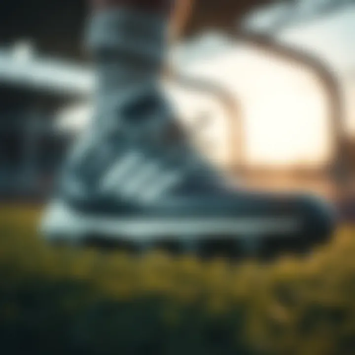 Detailed view of the technology behind adidas turf footwear