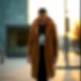 Stylish long coat perfect for outdoor activities