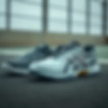 Comparison of Asics Court FF Novak with other tennis shoes