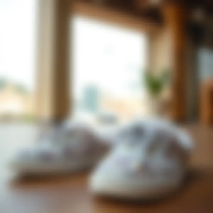 Elegant daily slippers in various colors and designs