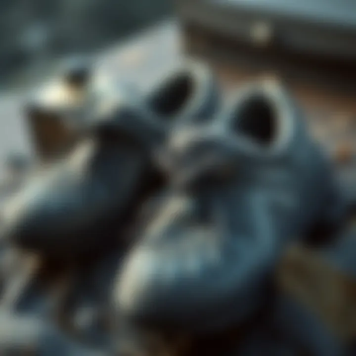 Trendy slippers made from sustainable materials