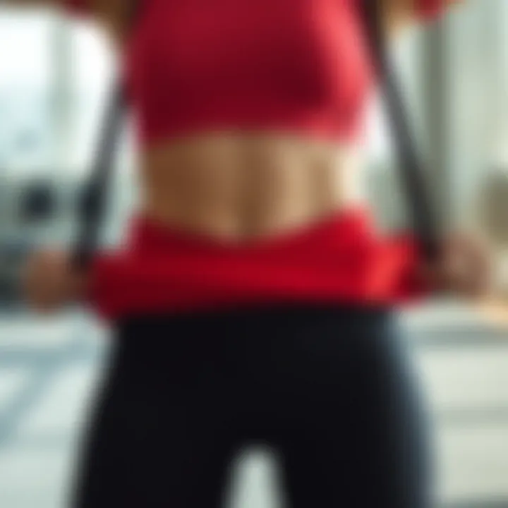 Resistance Band Workout for Waist Enhancement Resistance band workout for waist enhancement