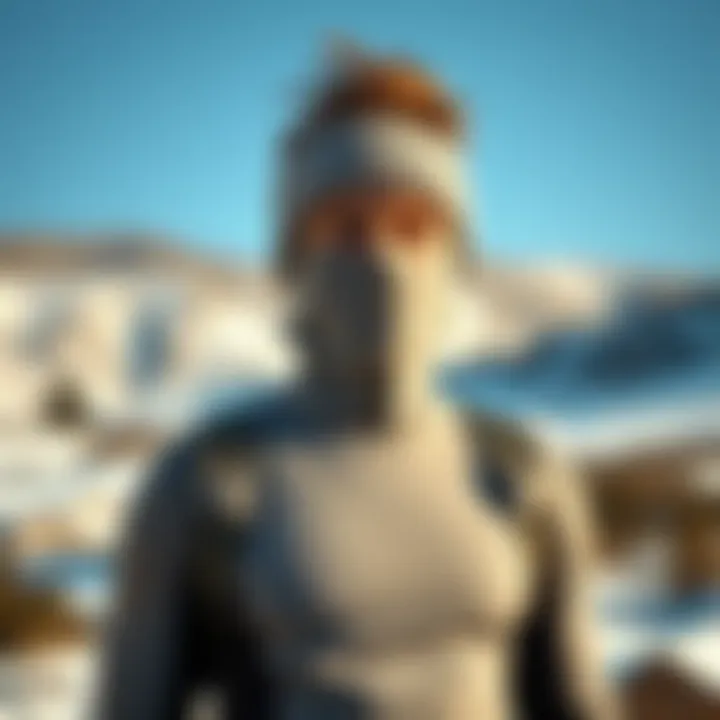 Thermal Innerwear for Outdoor Activities Person wearing thermal innerwear during outdoor activities in cold weather