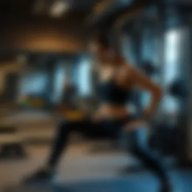 Space optimization in a home gym