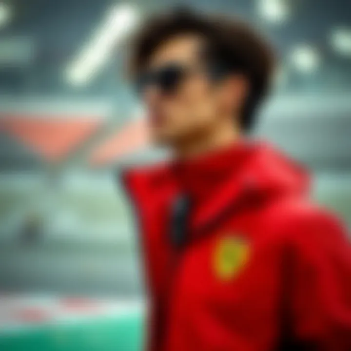 Sleek design of F1 Ferrari jacket showcasing modern style