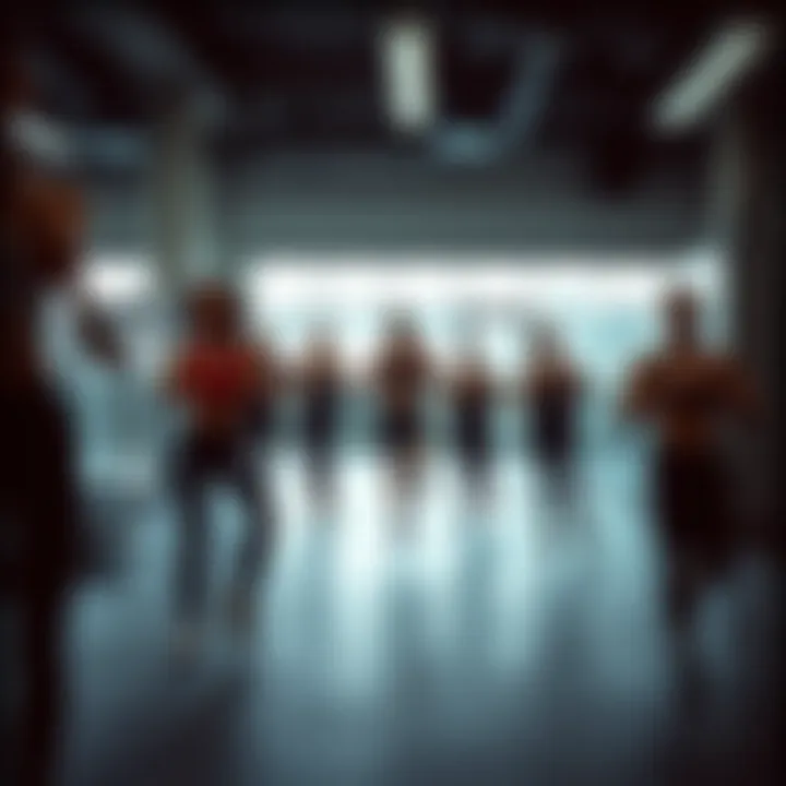 Group Workout Experience Group workout fostering social connections