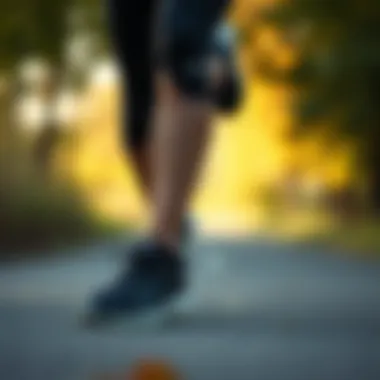 Running Comfort with Gore-Tex User enjoying a run wearing Gore-Tex footwear