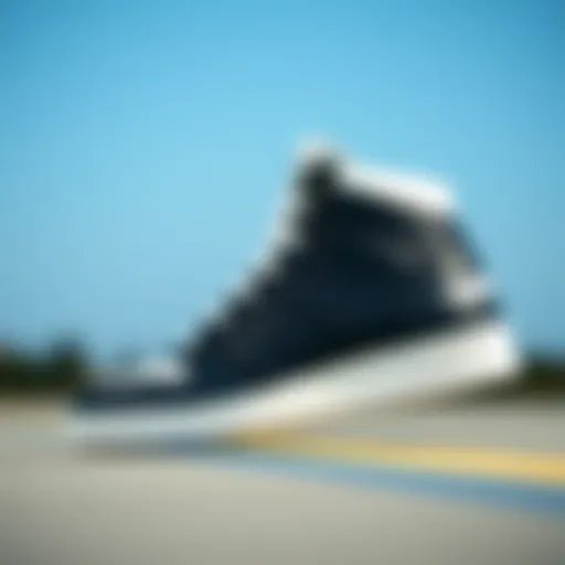 High-top Adidas sneakers showcasing modern design