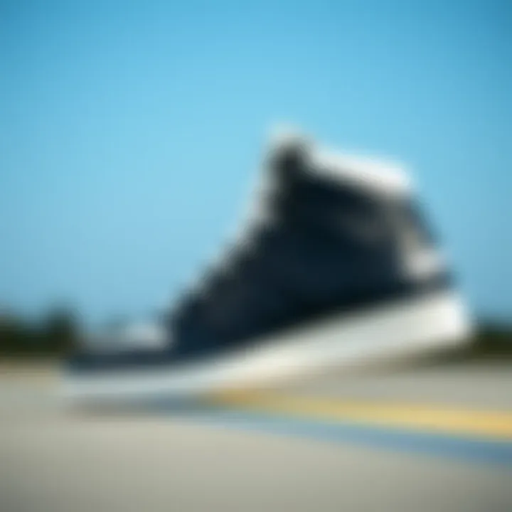 High-top Adidas sneakers showcasing modern design