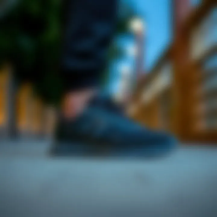 Stylish Black Footwear Stylish black footwear for active individuals