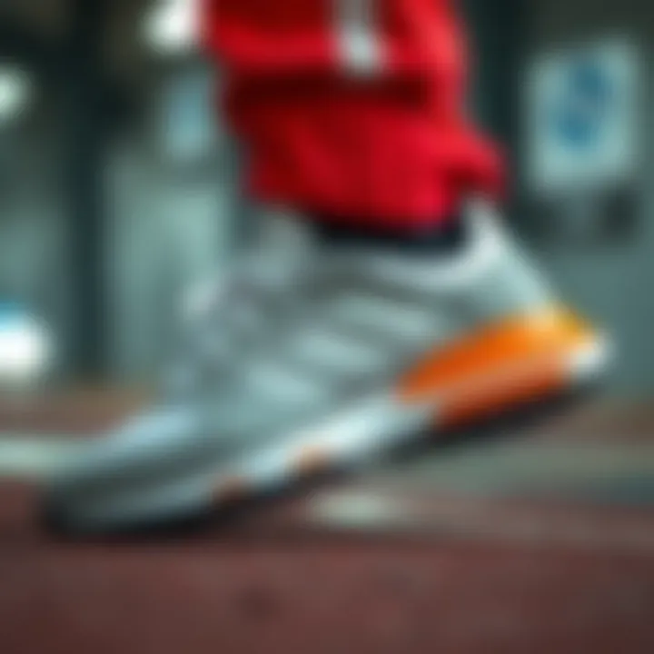 Technical Features of Footwear Technical features showcased in sporty design