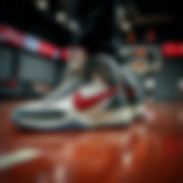 Historical evolution of Nike basketball footwear