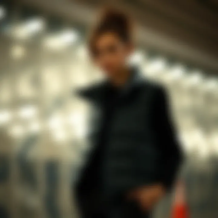 Athleisure Chic: The Versatile Down Vest Stylish down vest paired with modern athleisure wear