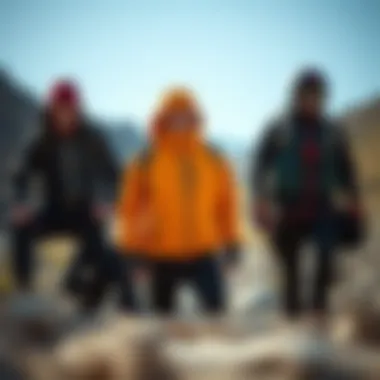 Kaz Tüyü Mont: Perfect for Outdoor Adventures Kaz Tüyü Mont paired with outdoor gear for adventure