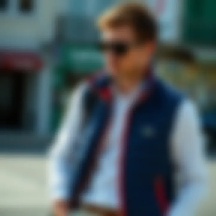 Care Tips for Lacoste Vests Lacoste vest care tips illustrated with accessories