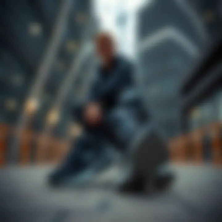 Urban Styling with Nike Air Max 270 Fashion-forward styling with Nike Air Max 270 in urban setting