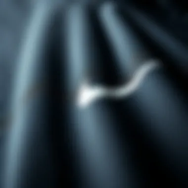 Close-Up of Nike Tech Fleece Fabric Detailed close-up of Nike Tech Fleece fabric texture