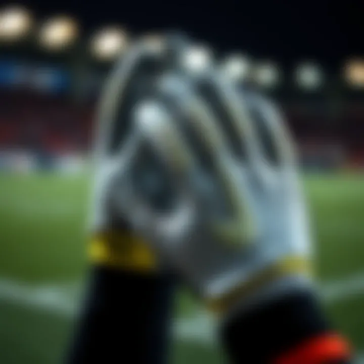 Comparison of different Nike goalkeeper glove models