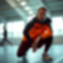 Stylish Nike Revolution model showcasing sleek design