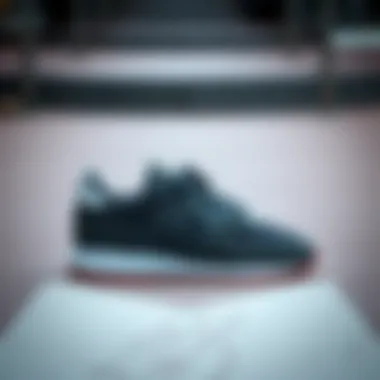 Trendy Nike shoes complementing an active lifestyle