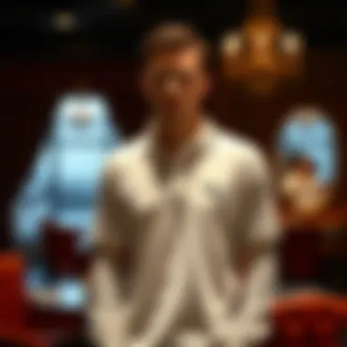 Stylish Puma polo shirt displayed in an elegant setting