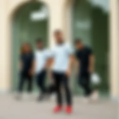 Various style combinations featuring Puma polo shirts