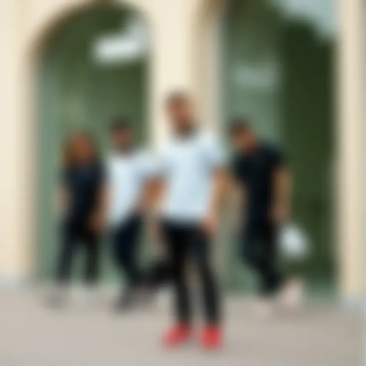 Various style combinations featuring Puma polo shirts