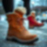 Stylish winter boots for active lifestyle