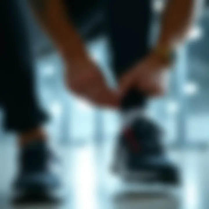 Demonstrating the Importance of Proper Shoe Fitting Proper shoe fitting demonstration