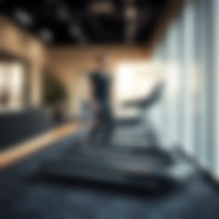 A sleek Slazenger treadmill showcasing advanced technology