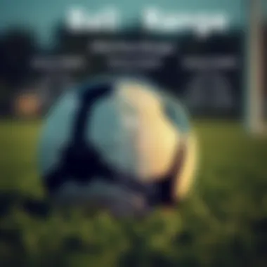 Soccer Ball Price Ranges Infographic of soccer ball price ranges from various brands