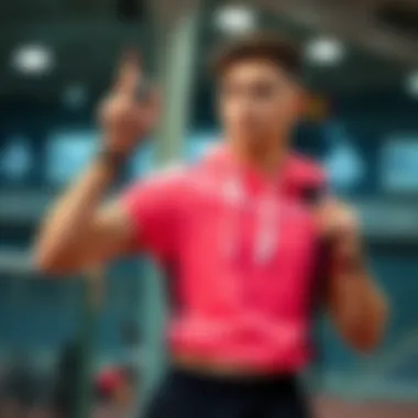 Choosing the Right Gear An individual displaying modern athletic wear