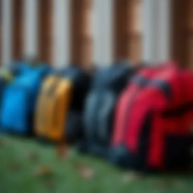 A collection of trendy sports backpacks highlighting various styles.