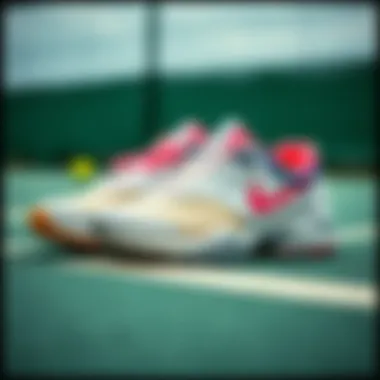 A side-by-side comparison of popular tennis shoe models