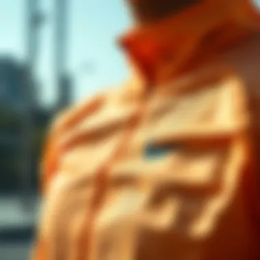 Close-up of UV fabric technology