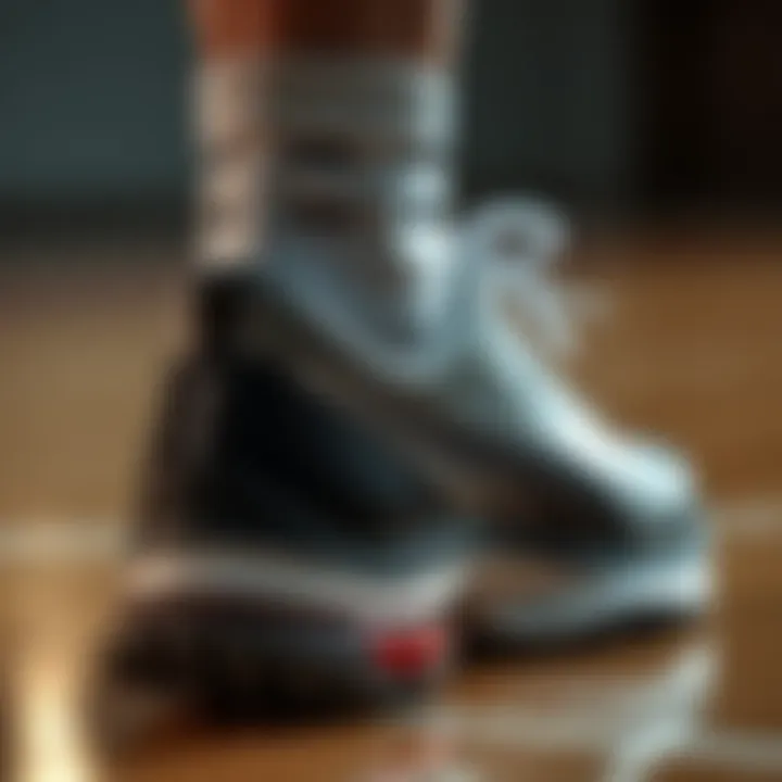 Key features of volleyball shoes highlighted