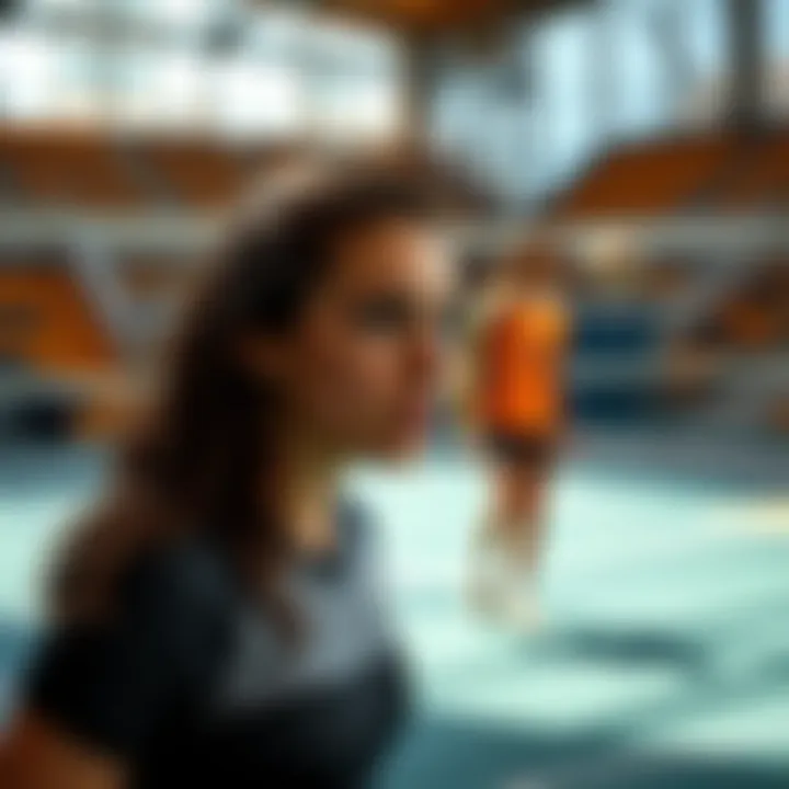 Aesthetic aspects of volleyball uniforms with color and style variation